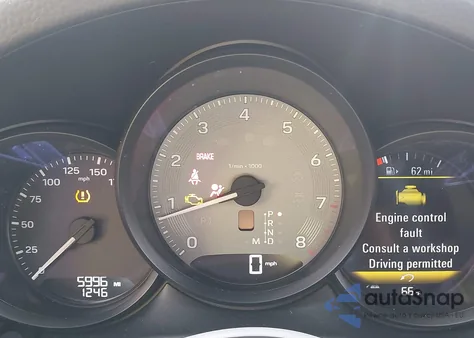 2024 Porsche Macan S from USA, damaged, VIN WP1AG2A50RLB40128